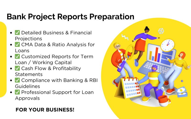 Bank Project Reports Preparation